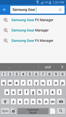 guía para samsung gear manager