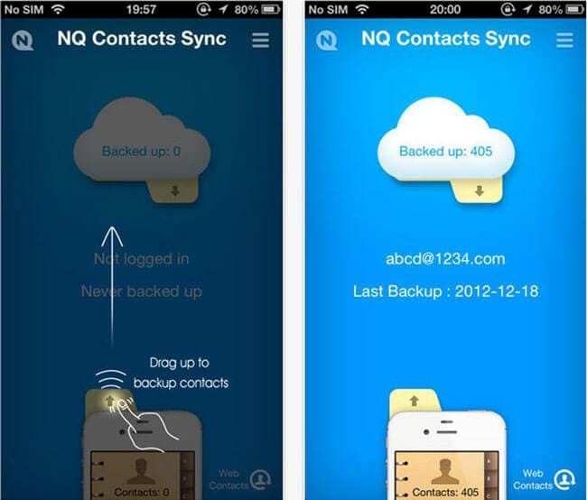 comment synchroniser les contacts iphone