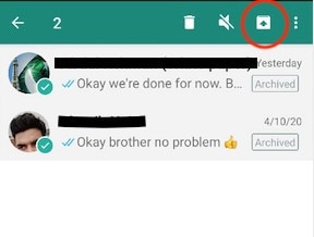 WhatsApp-Chats verstecken 5
