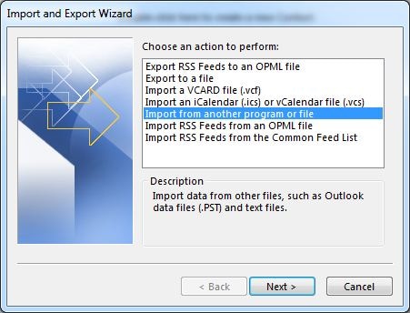 Jak importovat kontakty iCloud do aplikace Outlook