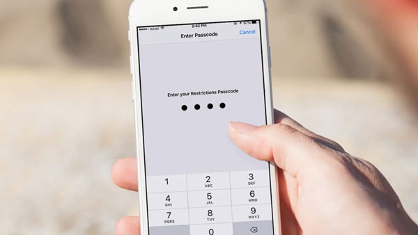 Πώς να επαναφέρετε τον κωδικό πρόσβασης περιορισμών στο iphone
