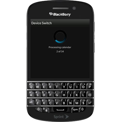 transferir datos de Android a BlackBerry-09