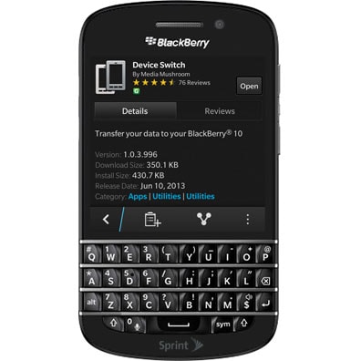 перенести данные с Android на BlackBerry-04