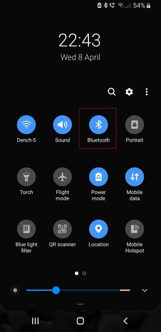 Schalten Sie Ihr Bluetooth auf Ihrem Samsung-Telefon ein