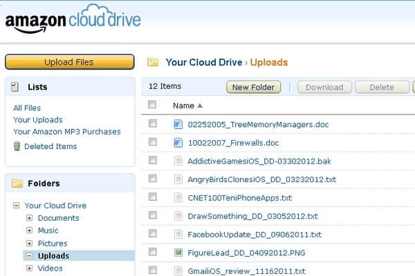 icloud alternativ - amazon cloud storage