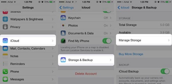 إصلاح استعادة نسخة احتياطية على iCloud عالقة