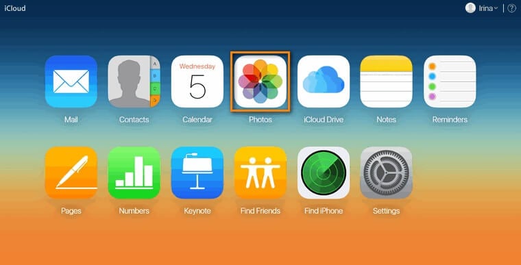 نقل صور iCloud إلى Android على Mac - الخطوة 2