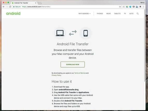 在 Mac 上將 icloud 照片傳輸到 Android - 步驟 5