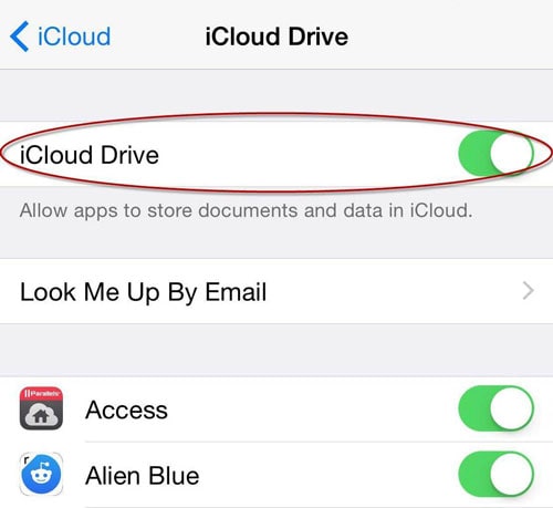 ολοκληρώθηκε η ενεργοποίηση του iCloud Drive σε συσκευές iOS
