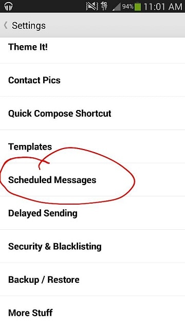 Herstel verwijderde berichten van Samsung Phone-Textra