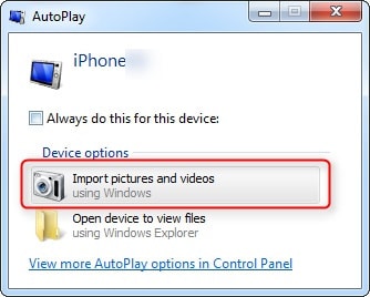 importovat obrázky z telefonu přímo do počítače se systémem Windows