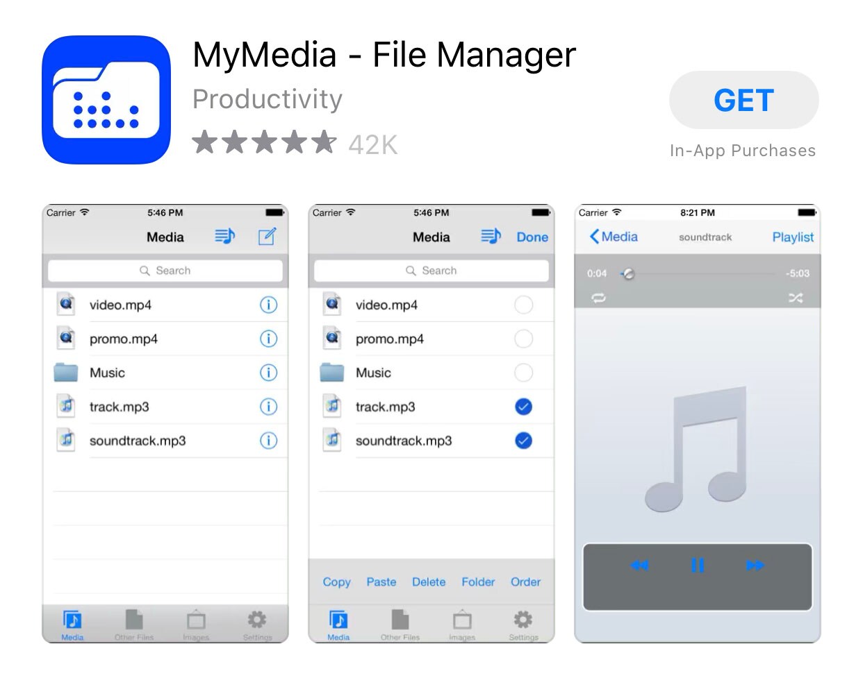 Installieren Sie den mymedia-Dateimanager