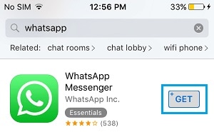 iOS 12 problemy i rozwiązania WhatsApp - Zainstaluj ponownie aplikację