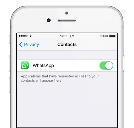 ios 12 whatsapp 문제 및 솔루션-WhatsApp에서 연락처에 액세스하도록 허용