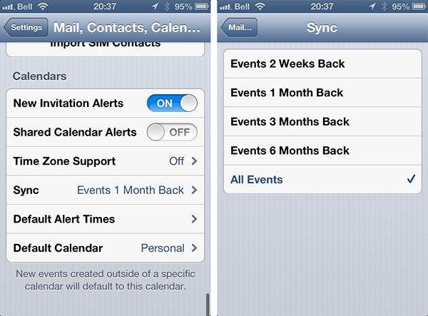 Probleme mit dem iPhone-Kalender – Ereignisse können nicht hinzugefügt oder entfernt werden