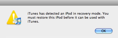 iPod恢復模式