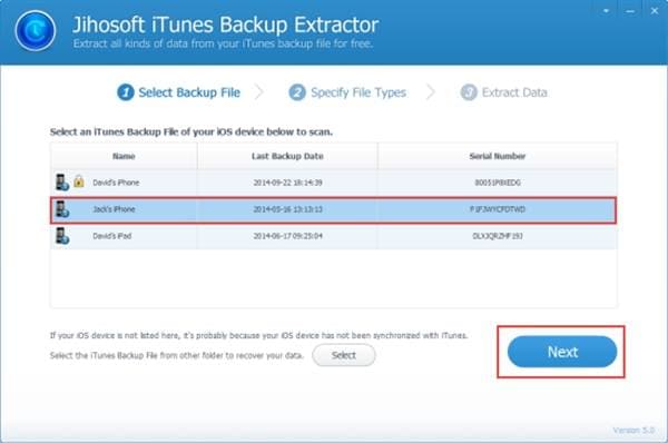 iTunes backup-hanterare