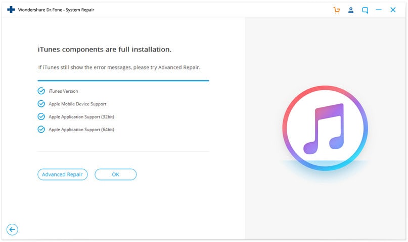 reparer iTunes Error 3004 i avanceret tilstand
