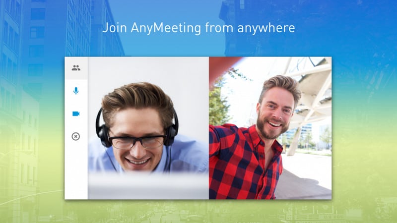 anymeeting-app voor het opnemen van videoconferenties