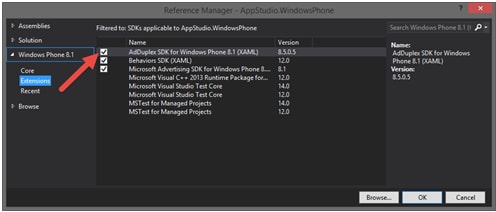 mobil emulator-Windows Phone Emulator