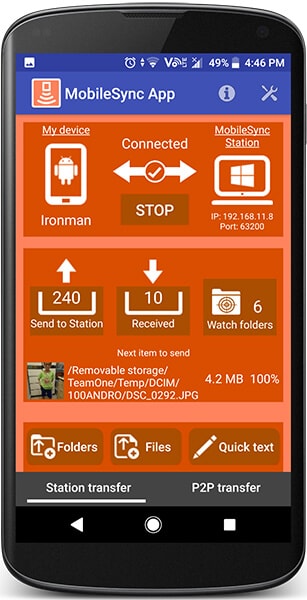 mobilesync til Android