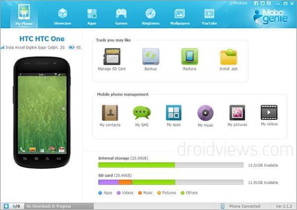back-upsoftware voor Android