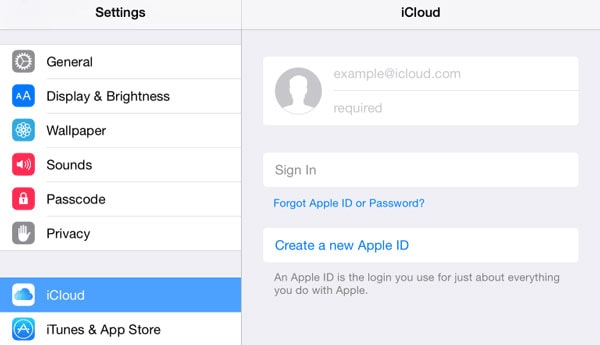 Separat Apple ID for personlige data
