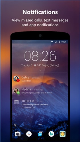 разблокировать приложения для Android-Next Lock Screen