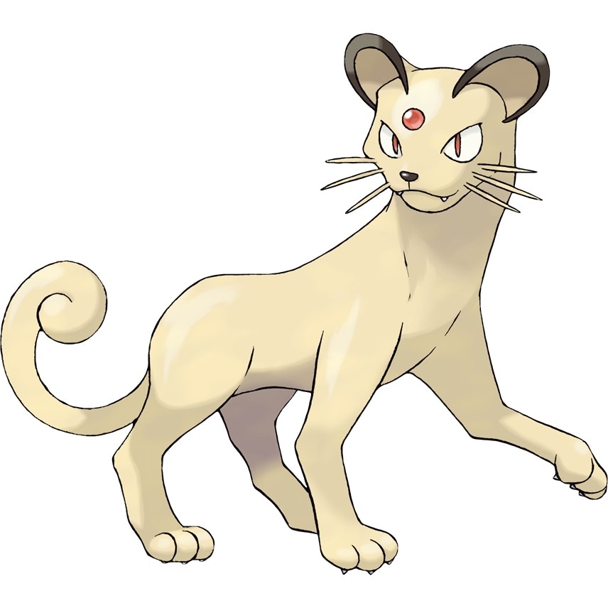 Persian, le premier Pokémon que Giovanni utilisera