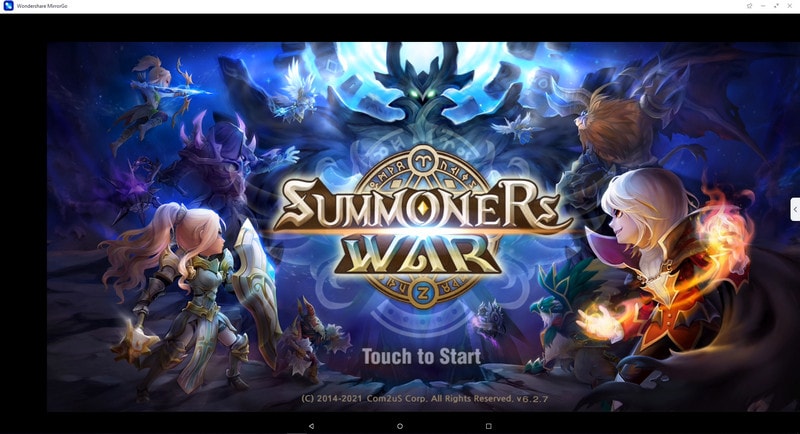 spela Summoners War på pc med mirrorgo