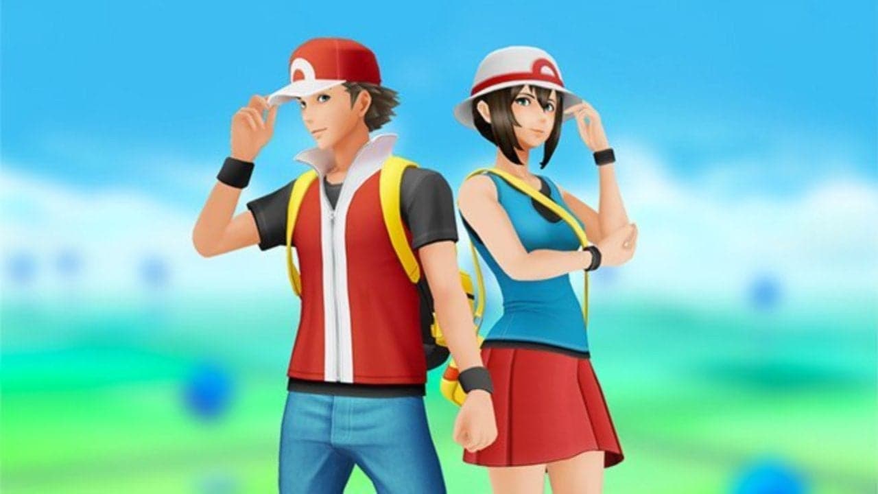 Trainer-Outfits für Pokémon Go Feuerrot
