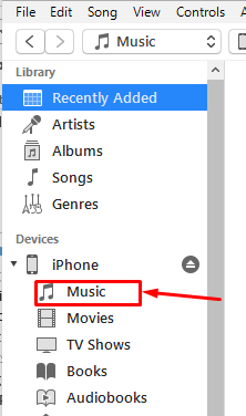 Muziek op iPhone X zetten met iTunes