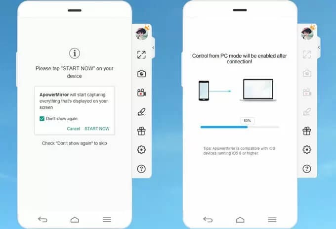 قم بتوصيل جهاز الكمبيوتر الخاص بك باستخدام USB أو wifi