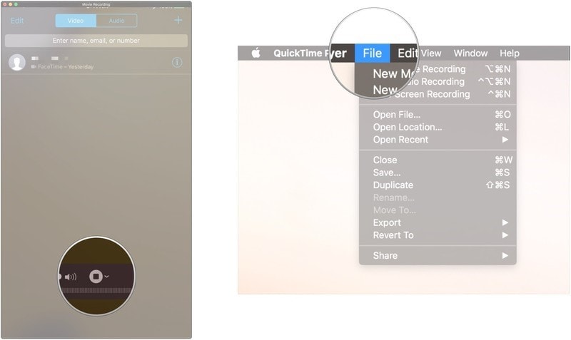 registra FaceTime con audio 5