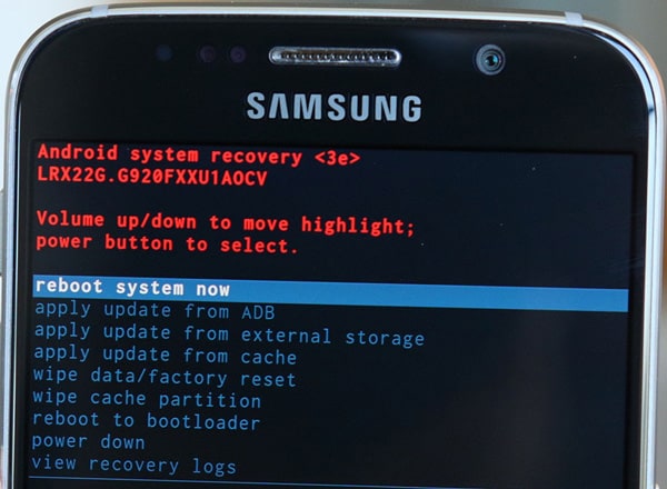режим восстановления-Samsung