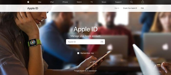 napsauta-on-forgot-apple-id-and-password
