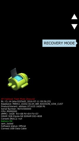 إعادة تعيين هاتف Motorola مغلق 3
