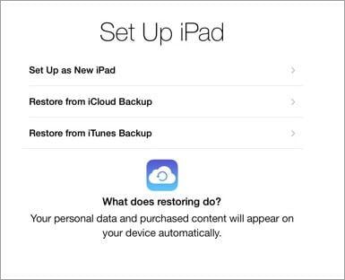 Átvitel a régi iPadről az új iPadre – a régi iPad-adatok átvitele az ipad airre