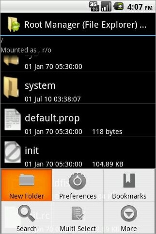 top root bestandsbeheerder voor Android