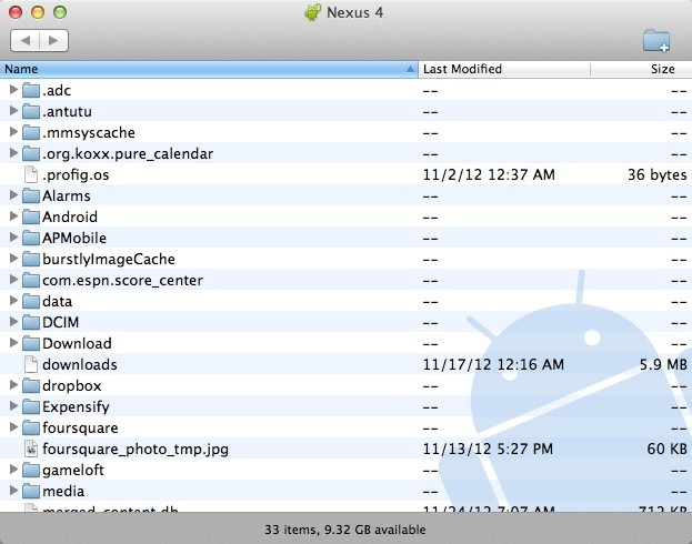 Передача файлов Samsung Mac - передача файлов Android