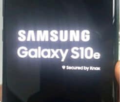 Samsung S10 зависает на экране загрузки