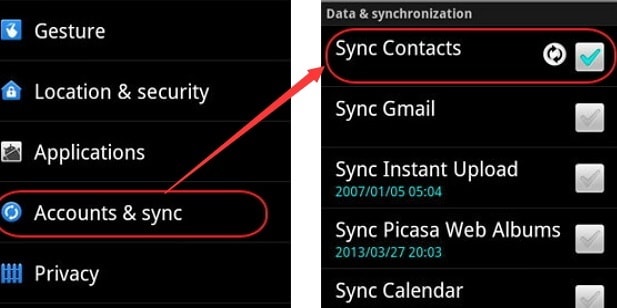 hvordan man overfører kontakter fra samsung til iphone-synkroniseringskontakter
