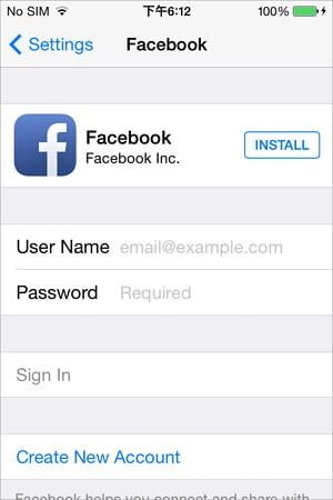 συγχρονίστε τις επαφές του facebook με το iphone