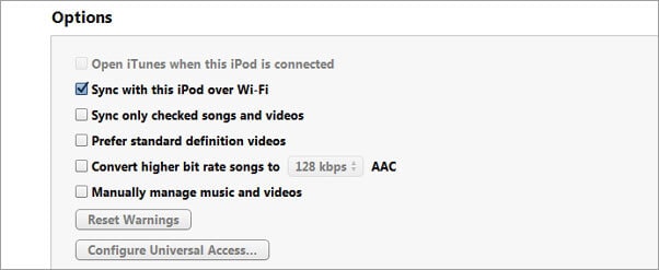 jak synchronizovat ipod s itunes