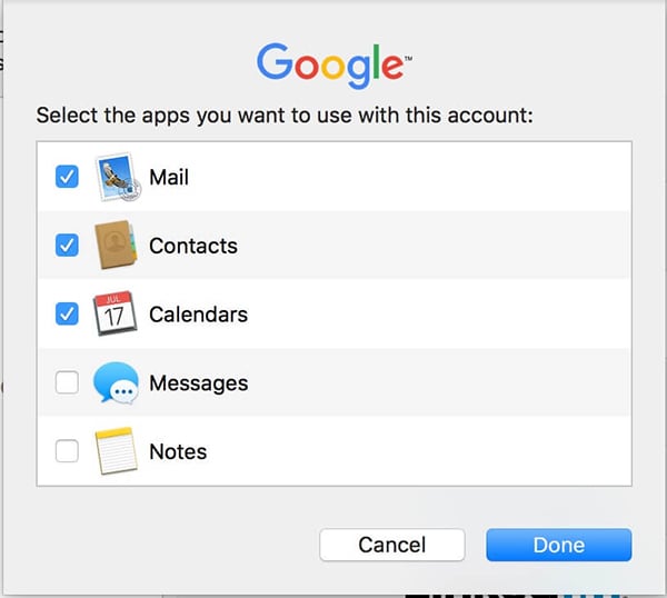 android ve mac senkronizasyonu: mac os için özel not
