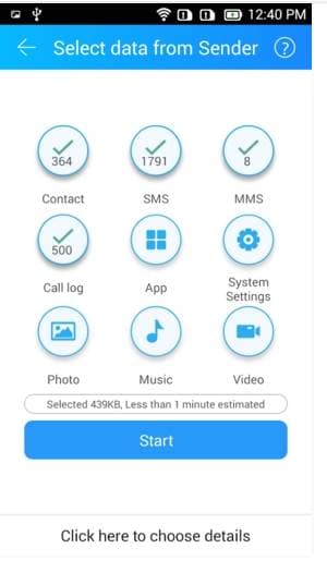 CloneIt - 在 iOS 和 Android 设备之间传输数据