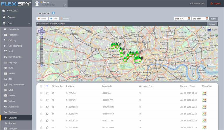 spore en mobiltelefon uden at de ved det - den flexispy