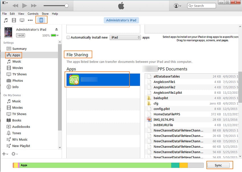 Přeneste soubory z PC do iPhone pomocí iTunes
