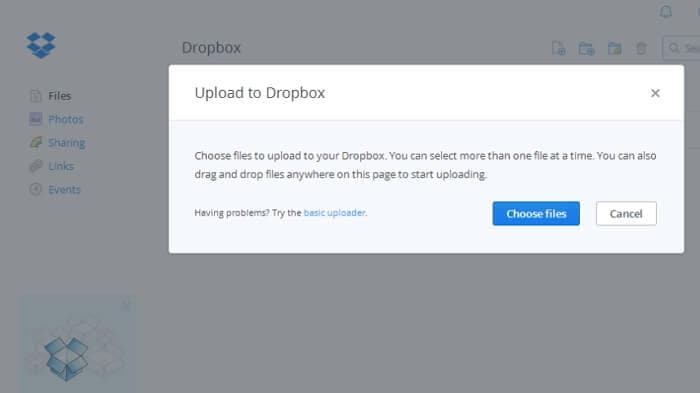 Použijte Dropbox k přenosu fotografií z počítače do iPadu