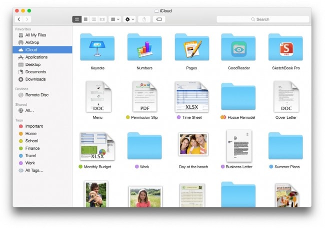 Přenos souborů z počítače do iPadu pomocí iCloud Drive – Přenos dokumentů